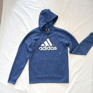 Adidas Men's Navy Blue Hoodie